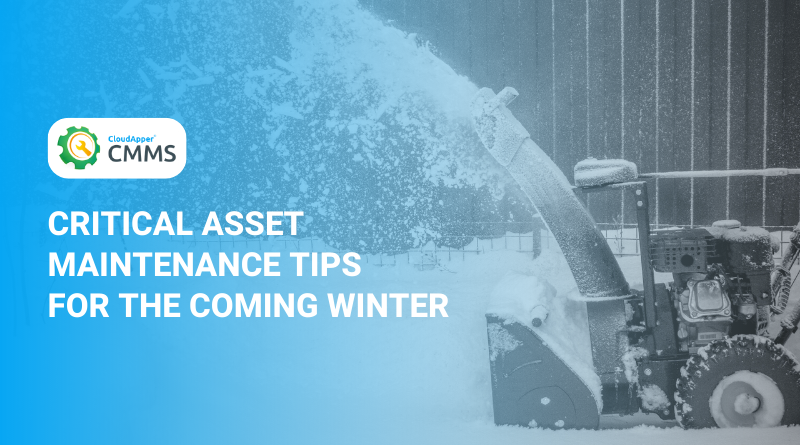 Critical asset maintenance tips for the coming winter
