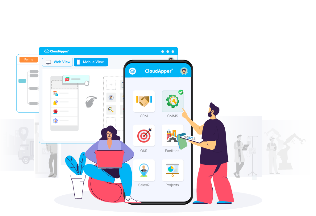 CloudApper | No-Code Platform For Enterprise Mobile Apps Development