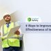 Improve effectiveness of workplace inspections